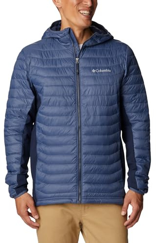 Columbia Powder Pass Hooded Jacket, Steppjacke mit Kapuze für Herren
