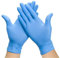 Ruiyang Disposable Nitrile Gloves For Examination Powder Free, Multipurpose, Industrial, Hair, Beauty, Food, Box of 100 Gloves (Blue, Extra Small)