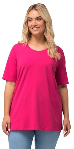 ULLA POPKEN A-linie, Maglietta, Donna, Fucsia, 56