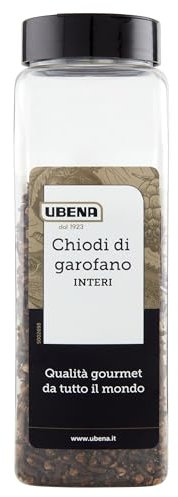 UBENA, Chiodi di Garofano Interi, ideale per insaporire Creme, Piatti a Base di Carne e Infusi, Formato da 260 gr