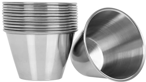 Stainless Steel Condiment Sauce Ramekins