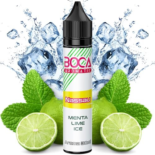 Aroma Nassau 30ml - Menta e Lime Ghiacciato | Prodotto 100% Italiano di Altissima Qualità