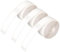 3 Rollen Etikettenband Thermoetikettenband Etikettendruckaufkleber 12x40mm Wasserdichte Etiketten für Q31 Q30S Q30 D11 D30 D30S LI MI Q1 E1 Etikettendrucker 160 Etikettenpro Rolle