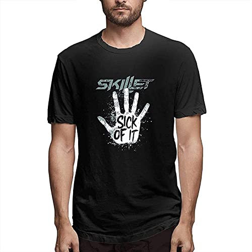 Skillet T-Shirt Unisex Black Mens Tees L