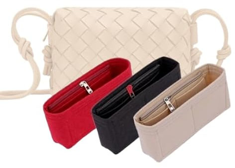 LinerLink Taschen-Organizer für Bottega Veneta Mini-Schlaufen-Tasche (17 x 11 x 6 cm (L x H x T), handgefertigter Taschen-Organizer