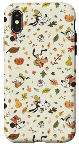 iPhone X/XS Disney Mickey Mouse & Friends Autumn Fun and Fall Vibes Case
