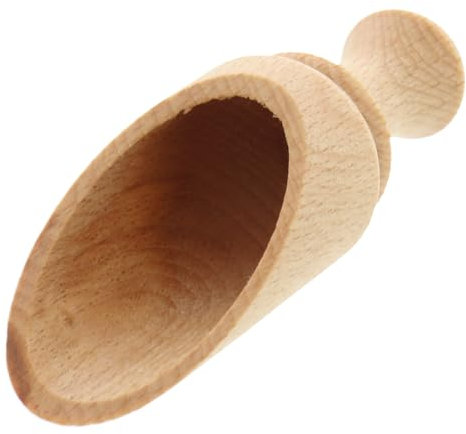 HOFMEISTER® Kaffeemaß, praktisches Schäufelchen aus Europa, Messlöffel für kleine Mengen, Dosierlöffel aus geöltem Buchenholz, 9 cm