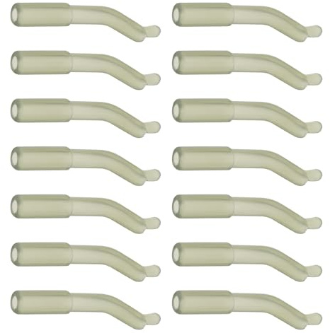The Lord of the Tools 100 PCS Fishing Hook Kickers Carp Fishing Terminal 19x2.6 mm for Rubber Hose Carp Fishing Rig Accessories Suitable for Lakes Rivers Oceans