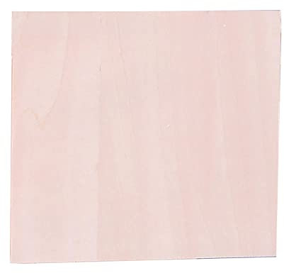 ZKKGYDP Fogli di Compensato Fogli Sottili di Legno di Tiglio per Progetti di Modelli di Barche in Legno Fai-da 5x5cm, Spessore 0,8/1 cm,10mm*50mm*50mm(5pcs)