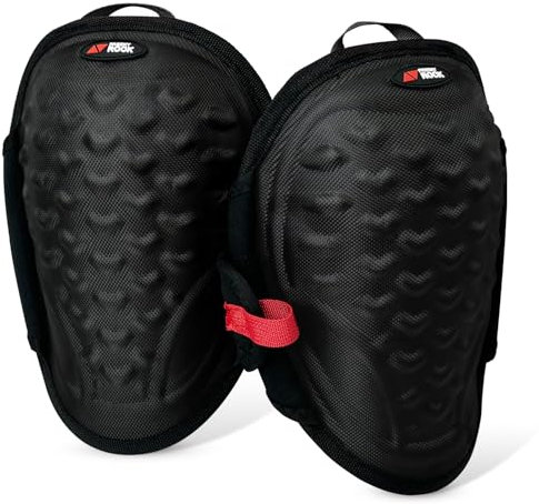 FREEKYROCK Work Knee Pads for Men Construction, Gel Roof and Floor Knee Pads for Women with Soft Foam Padding for All Day Comfort, Gardening Anti-Slip 1680D Fabric Cap, Black