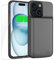 YISHDA Battery Case for iPhone 15, 7000mAh Slim Portable Protective Charging Case Compatible with iPhone 15 (6.1 inch) with Rechargeable Extended Battery Pack Charger(Black)