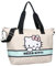 HELLO KITTY Take Me To The Party - Borsa grande Shopper Shopping bag - Dimensioni 48x32x14cm - Colore Beige