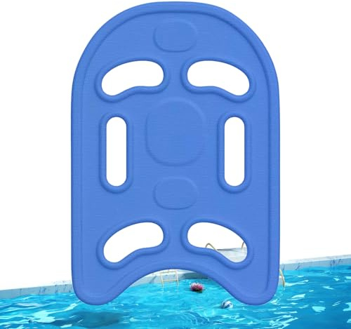 Syengery Kinder Schwimmbrett | Wasser Schwimmhilfe | 6-Loch Kinder-Schwimmbrett Mit Hoher Elastizität Für Surfen, Pool, Training,