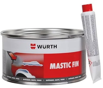 Feiner Spachtelmasse für Karosseriereparatur - Weiß