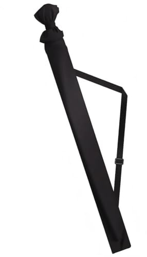 DVOFU Sword Bag Black Polyester Katana Sword Carry Bag Carry Case Bokken Bags Sword Hop-Pocket with Adjustable Back Strap Multi-Storage Bag for Performance.