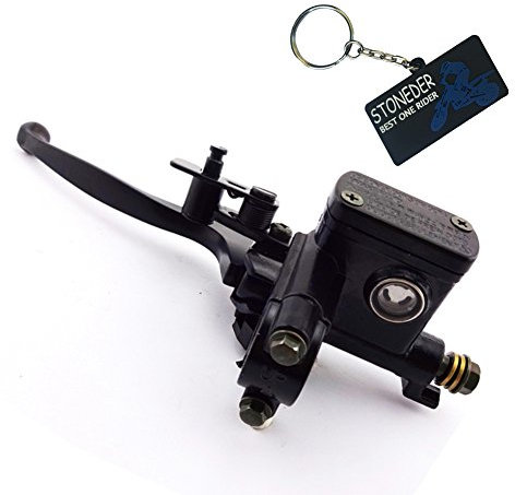 STONEDER 22 mm ATV Hydraulische Bremse Hauptzylinder linker Griff Hebel für 50 cc 70 cc 90 cc 110 cc 125 cc 150 cc chinesisches 4-Rad-Quad