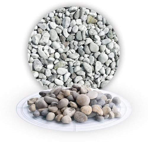 Best for Garden Kieselsteine 16-32 mm umweltfreundlich Kies Splitt Natur bunt für Beete, Wege & Gartenteiche Zierkies 10 kg-500 kg zur Auswahl (125)