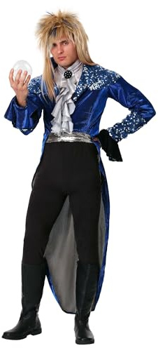 Labyrinth Deluxe Jareth Adult Fancy Dress Costume X-Small