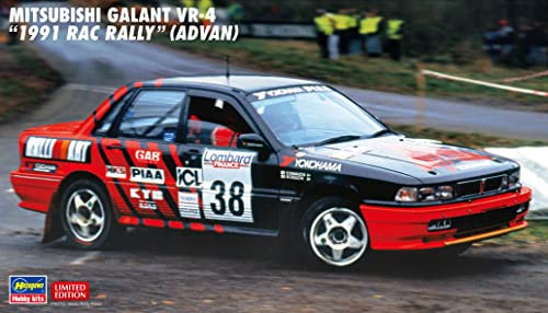 ハセガワ Hasegawa - 1/24 Mitsubishi Galant VR-4, 1991 RAC Rally - Plastikmodellbausatz
