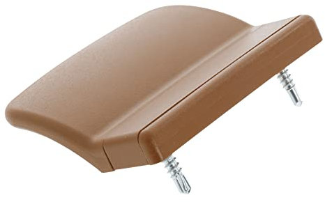 ToniTec Balkontürgriff Pala in Golden Oak aus Kunststoff Balkon Türgriff inkl. Schrauben zur Montage