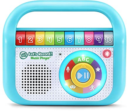 LeapFrog Let’s Record! Music Player, Teal
