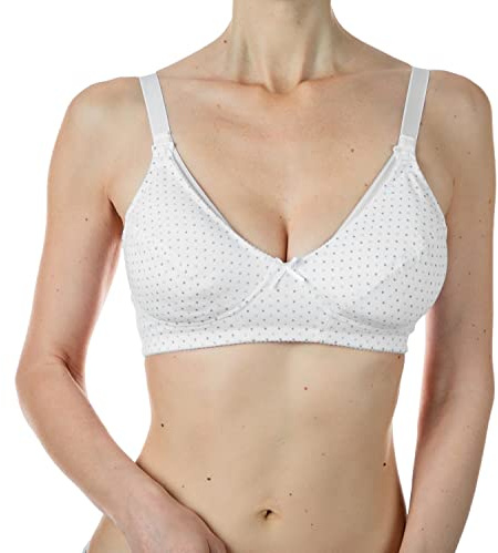 Chicco Reggiseno Allattamento in Microfibra, Bianco, 3C