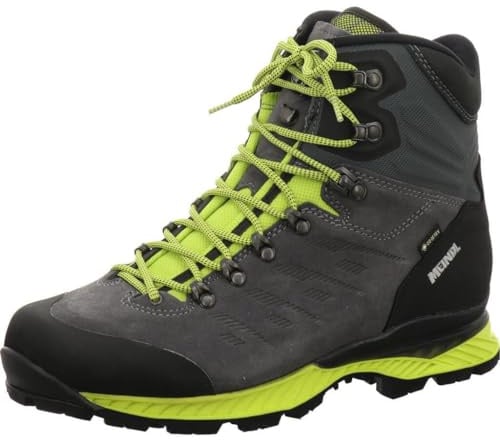 Meindl Antelao PRO GTX Men Größe UK 12 anthrazit/lemon