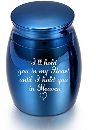 Small Urns Mini Cremation Human Ashes Holder Stainless Steel Memorial Keepsake Ash Funeral Urn for Pet Small Ashes Urns for dog pet