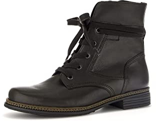 Gabor Damen Schnürstiefeletten, Frauen Schnürboots,Wechselfußbett,Best Fitting