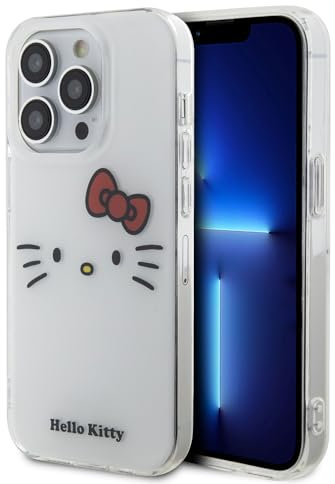 Mobile CG CG MOBILE Hello Kitty iPhone-Rückseite, Kitty Face, Weiß (iPhone 15 Pro)