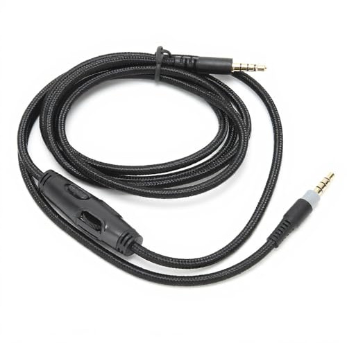 Ersatzkabel für Cloud 2 Ersatzkabel 4 mm/0.16 inch dick hyperx cloud 2 ersatzkabel 3.5 mm Audio-Interface Ersatzkabel für Cloud, für ein tolles Hörerlebnis Câbles et rallonges