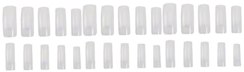Beaupretty 1500 Pièces Faux Ongle Extra Long Bouts D'ongles Demi-couverture Pointe Des Ongles Faux Ongles Français