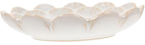 Ciieeo Assiette Céramique Forme De Fleur Plat De Collation Vintage Récipient Pour Sauces Et Condiments Pour Maison Restaurant