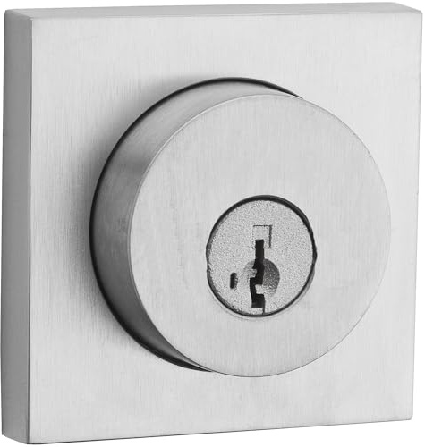 Kwikset 159SQT-S.STRKP Halifax Double Cylinder Keyed Entry Deadbolt with SmartKey - Satin Chrome