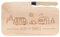Spruchreif | Brotzeitbrett mit Messer Keep it simple – Graviertes Holzbrett mit Camping-Motiv | Geschenk für Minimalisten, Camper & Outdoor-Liebhaber