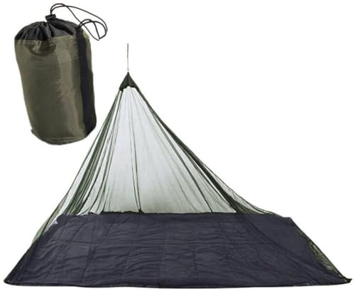 AMOYER Zanzariera Campeggio Zanzariera Esterno Triangolo Tenda Portatile Zanzariere Zanzariera Compatta per Campeggio Escursionismo Pesca