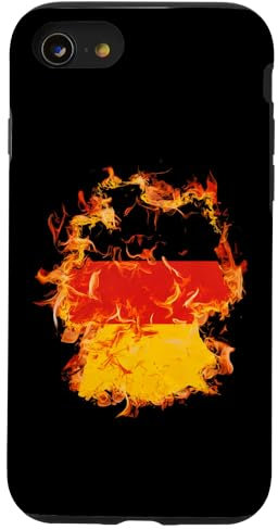 Hülle für iPhone SE (2020) / 7 / 8 Deutschland Souvenir Deutsch GER Almanya Alemania flag