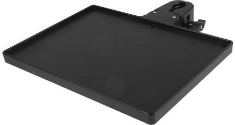 Adjustable Microphone Stand Tray with Raised Edges for Live Broadcast, Sound Card Shelf, Multipurpose Holder for Phone Accessories