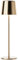 Brilliant LED Außen-Tischleuchte Xaana Akku Tischlampe, 37cm, 300 lm, 3000-6500 K, dimmbar, messing gebürstet