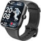 TOZO S7 Smartwatch Damen Herren, 1.85” AMOLED HD Screen Sportuhr mit Bluetooth Anruf, Fitnessuhr mit 100 Sportmodi, Herzfrequenz SchlafMonitor Schrittzähler, IP68 Wasserdicht für Android iOS - Schwarz