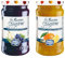 Menz&Gasser, Kit-Spalmabile 2x240g, 1 Uva, Pera e Rosmarino + 1 Mandarino, Limone e Cardamomo, Gusto Unico, Per Colazioni e Dessert, Ideale per Abbinamenti Gourmet