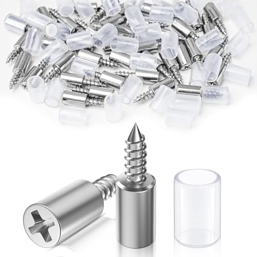 luckaide Regalbodenträger, 20 Stück Bodenträger, Regalstifte mit Gummischutz, Einlegeboden Halter, Regal Bodenhalter, Regalbodenhalter, Fachbodenträger, Schrankboden Halter für Möbel