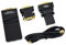 Giuneuow Adaptador de VíDeo GráFico Externo USB 2.0 una DVI/VGA/Compatible con MúLtiples Monitores Display Extend/Mirror para
