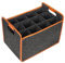 Boîte de rangement pour verres à vin – Boîtes pour bouteille de vin | Sacs de protection de voyage | Boîte de rangement pour bouteille de vin, bouteille de liqueur fourre-tout avec poignée