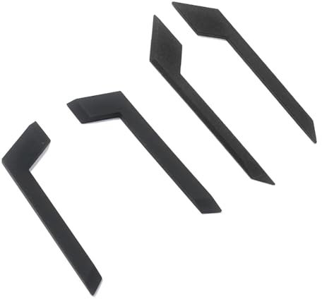 HSSDTECH D-case pavimento in gomma piedini in gomma per ASUS TUF Gaming F15 FX506 TUF Gaming A15 FA506 4pcs nero