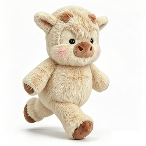 DIANLIANG 45cm Running Cow Kuscheltier Running Cow Plush Kuh