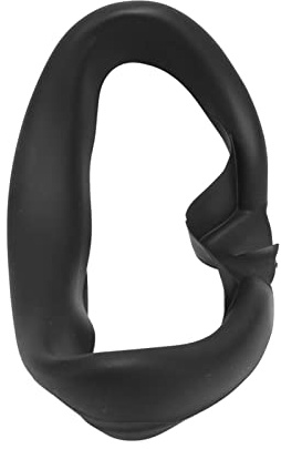 Bewinner Funda Facial de Silicona VR para Pico 4, Cojín Facial de Silicona Suave Lavable e Impermeable, Protector VR Transpirable a Prueba de Sudor con Diseño Ergonómico de Carcasa Completa (Black)