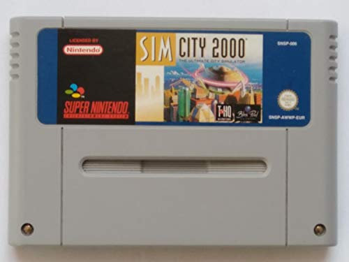 Sim city 2000 - Super Nintendo - PAL