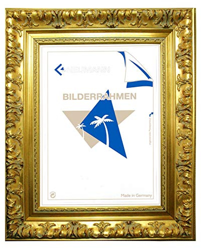 Barockrahmen Gold fein verziert 979 ORO, 40x60 cm Wechselrahmen