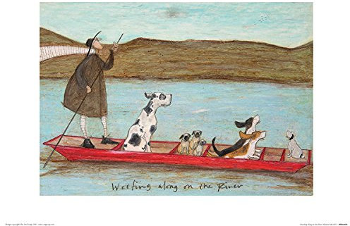 Sam Toft PPR44490 Kunstdrucke, Papier, Mehrfarbig, 30 x 40 cm
